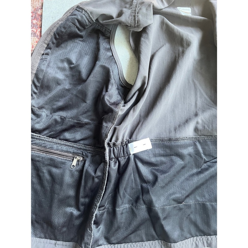 Columbia Utility Vest Womens Small Gray Cargo Gorpcore Hiking Safari Camping - Picture 7 of 11